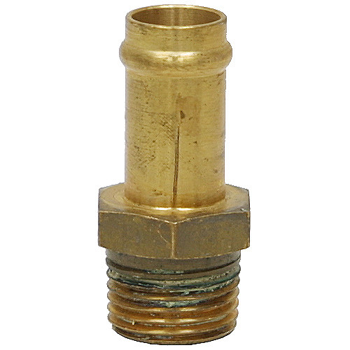 Brass 1/2 NPT By 5/8 Hose End [200206]
