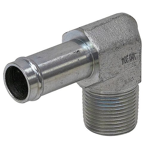 1/2" Hosebarb x 1/2" NPT Male 90 Degree Elbow 4501-08-08 Adapter [900903]