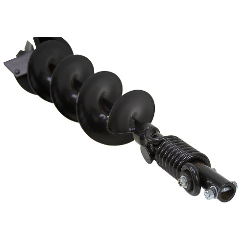 6" Single Flute Post Hole Digger Earth Auger Bit [100360]