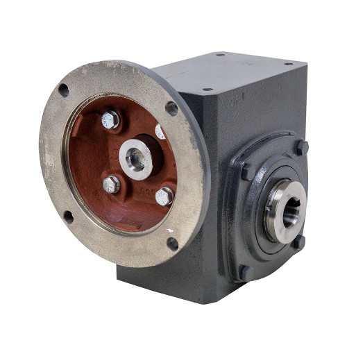 40:1 Right Angle 0.99 HP 56C Hollow Output Worm Gear Reducer Baldor HF-924-40-B5-H100 [603990]
