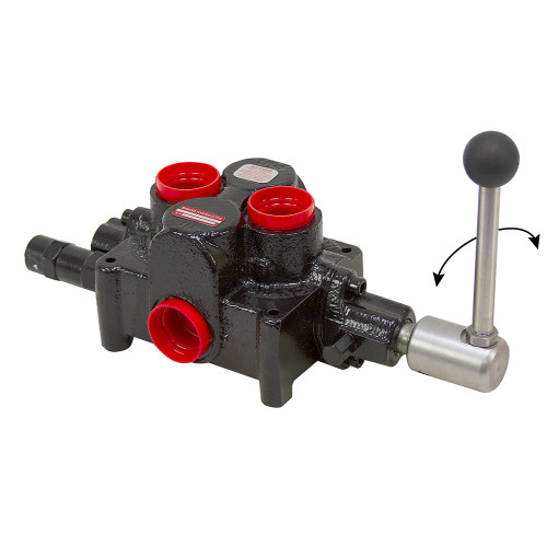 1 Spool 40 GPM Brand Hydraulics Rotary Spool Marine Control Valve MDC16TM404HB [905358]