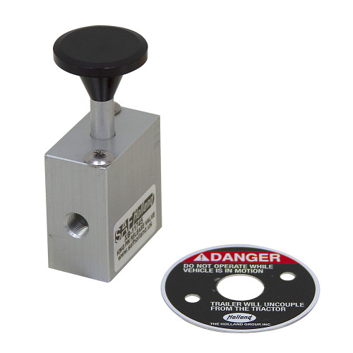 2 Way NC 1/8" NPT XB-11745 SAF Holland Fifth Wheel Release Air Valve [400663]