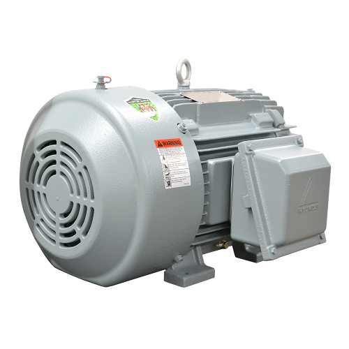 20 HP 1775 RPM 460 Volt AC 3Ph Hyundai Crown Triton Motor IEEE-18-256T HLS256SR2388 [501453]