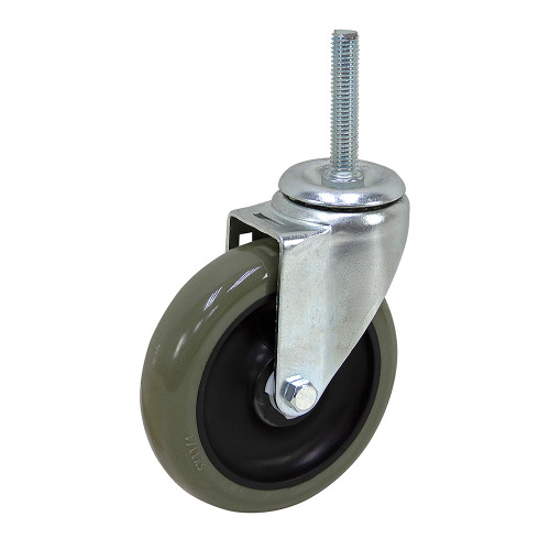5 x 1-1/4 Threaded Stem Swivel Caster 20TM28A [700617]