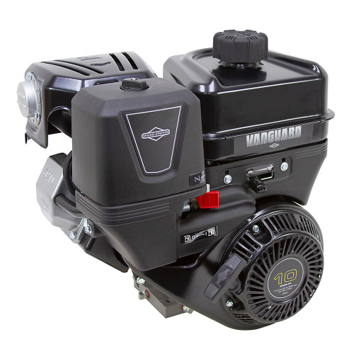 10 HP (Gross) Briggs & Stratton 19L2320110F1 Horizontal Shaft Recoil Start Engine [300332]