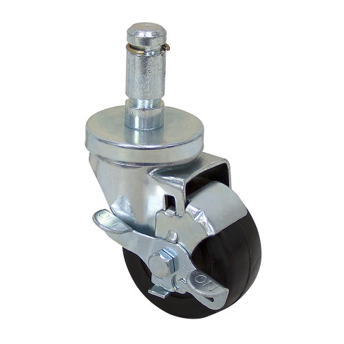 3x1-1/4 JARVIS 3-34-105VLSTEM3 Swivel Grip-Ring Caster W/ Brake [700669]