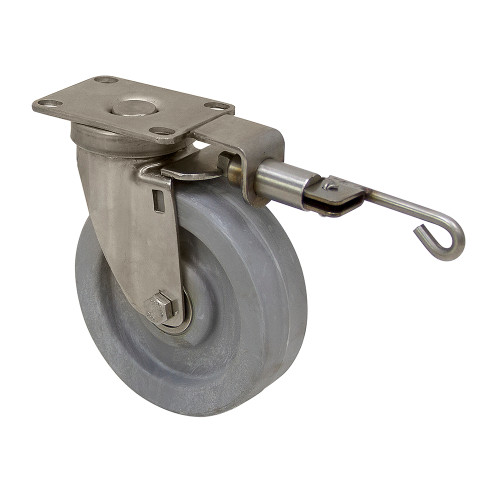 5x1-1/2 JARVIS 5-30-521NHT1PSLGS PLT2 Swivel Plate Caster W/ Swivel lock [700670]