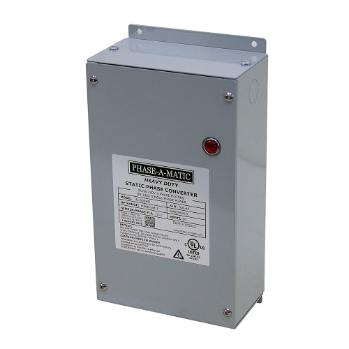 3 HP To 5 HP Phase Converter Phase-A-Matic UL-600HD [501474]