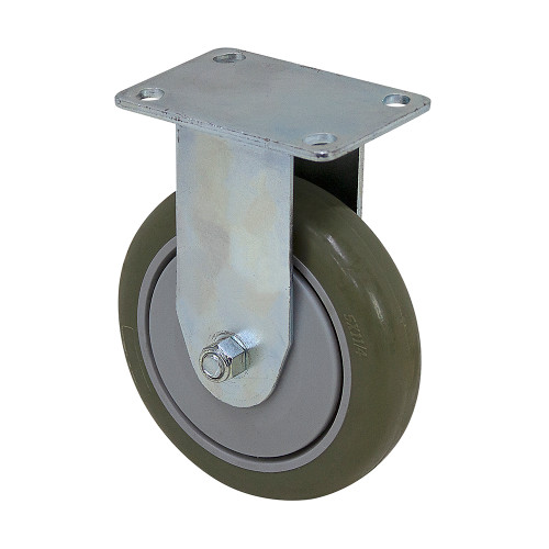 5" x 1-1/4" COLSON Rigid Plate Caster model 5-51-213GP-3SPTGPA [700647]