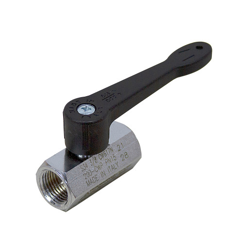 3/8" NPT Plated Brass Ball Valve HYPRO 90FFL38 [200754]