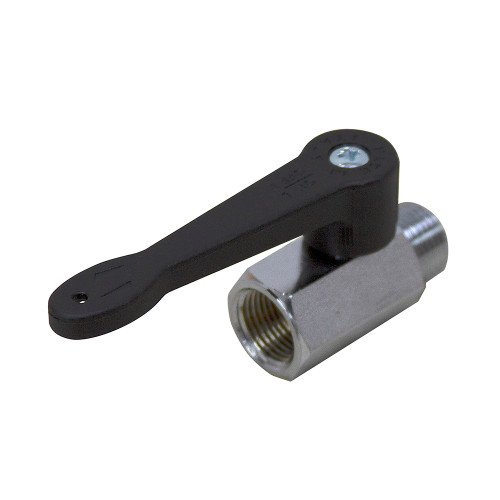 3/8" NPT Male/Female Plated Brass Ball Valve HYPRO 90FML38 [200758]