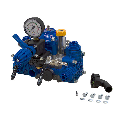 7.1 GPM 290 PSI Medium Pressure Diaphragm Pump Pentair Hypro by Bertolini 9915-DP302GRGI [200773]
