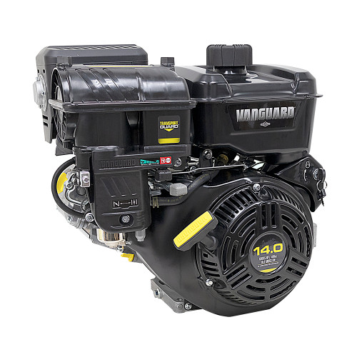 14 HP Briggs & Stratton Vanguard Series  25V3370012F1EG0001 Horizontal Shaft Electric and Recoil Start Engine [300363]