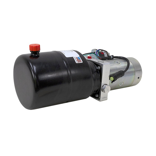 12 Volt DC 1.4 GPM 3000 PSI Single Acting Hyd Power Unit Bucher Wuxi YBZ5-F2.1B1W2/WUAAT1C [906351]