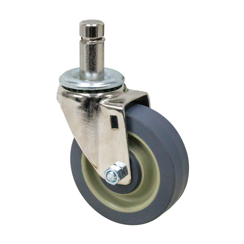 4" x 1-1/4" Swivel Grip Ring Stem Caster Jarvis 4-34-213-GF PA [700719]