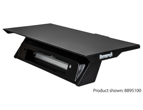 Drill-Free Light Bar Cab Mount for Chevy/GMC 1500-3500(2014-2018), 2500-3500(2019), Silverado 1500 LD & Sierra 1500 LTD(2019), 4500-6500(2020-2024) and International CV(2020-2024)  Trucks  Buyers Products 8895100 [501656]