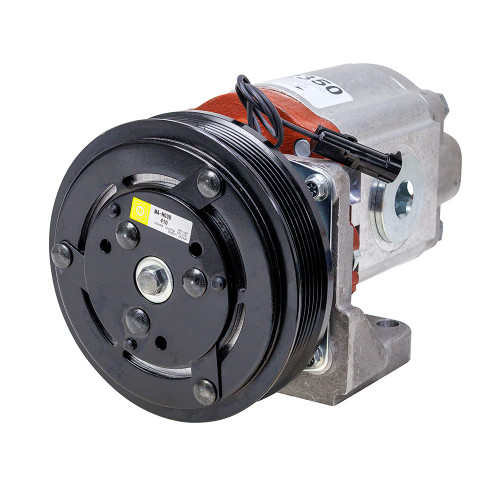 2.32 cu  in  Hydraulic Clutch Pump w/ 6" Six Groove Serpentine Belt Pulley Bailey 252350 [906700]