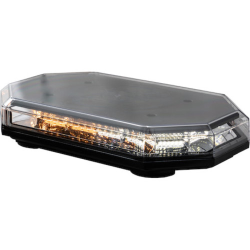 12-24 Volt 15" 34 Amber 34 Clear LED 10 Pattern Light Bar Buyers Products 8891062 [501653]