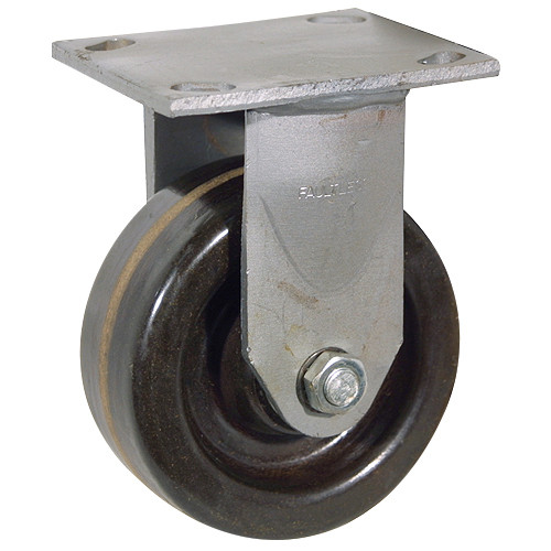 5" x 2" Rigid Plate Caster [700124]