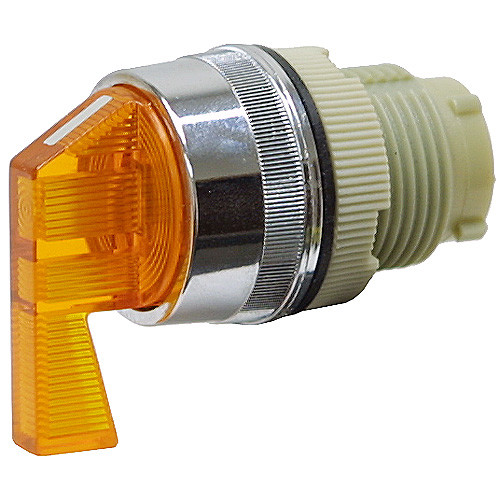 2 Position Maintain Orange Lever Rotary Switch Operator [500400]