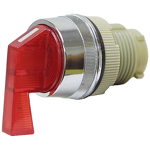 2 Position Momentary Red Lever Rotary Switch Operator [500401]