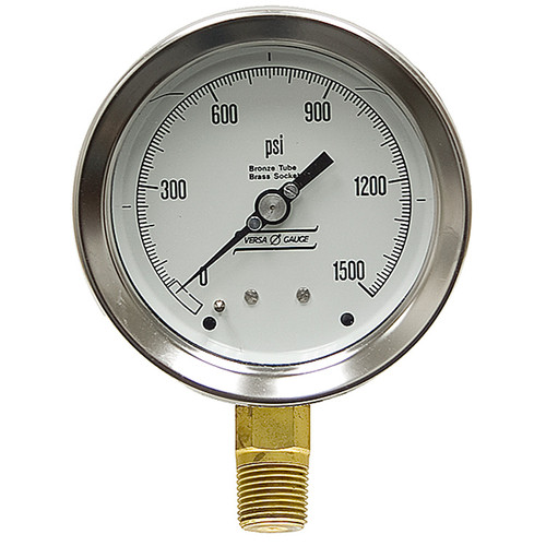 1500 PSI 4 LM Dry Gauge V4351YPR2 [200383]