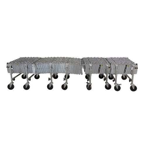 Used NestaFlex 275 196" Long Expandable Skate Wheel Roller Conveyor [100129]