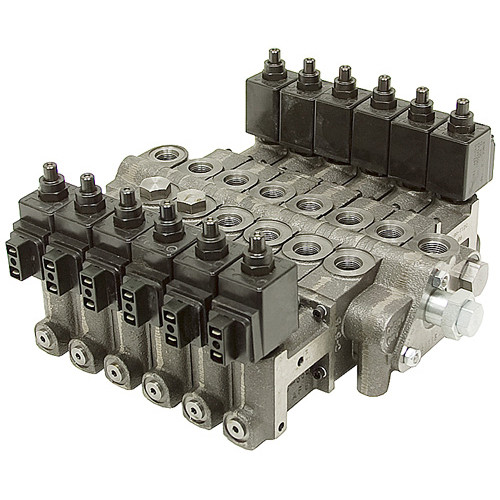 6 Spool Prince SV Valve w/12 Volt DC Work Section CC [902357]