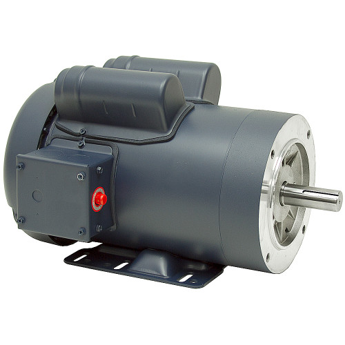 2 HP 1800 RPM 115/230 Volt AC 145TC TEFC Leeson Motor w/Manual Overload 121465.00 [500796]