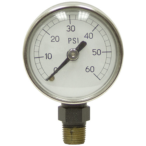 60 PSI 1.5 LM Dry Gauge 2 PSI Graduation [200530]