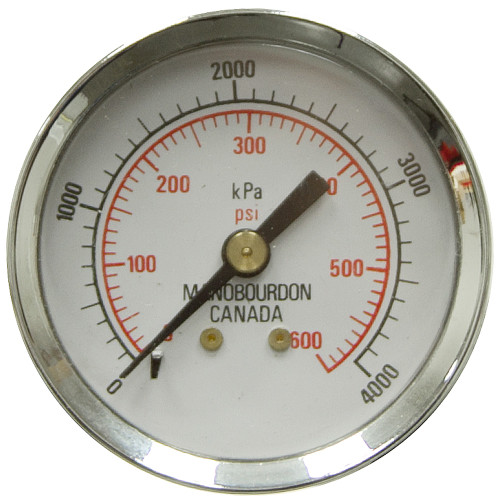 600 PSI 2 BM Dry Gauge Manobourdon [200531]