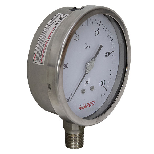 1000 PSI 5" Pressure Gauge [200570]