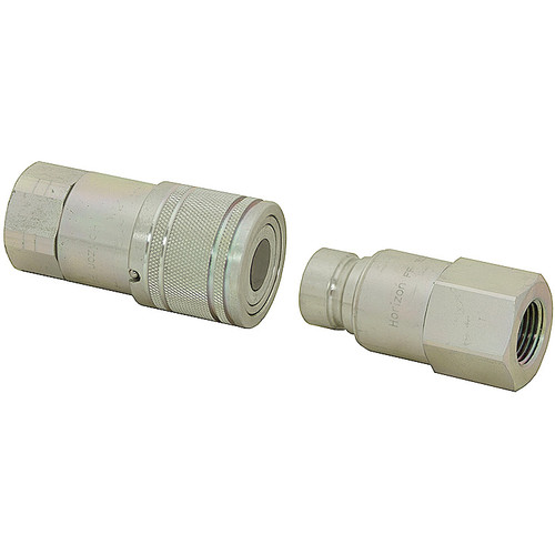1" NPT Flush Face Quick Coupler Set ISO 16028 [903794]