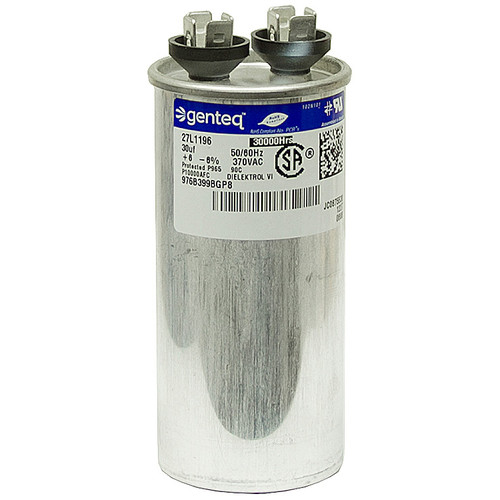 30 MFD 370 Volt AC Run Capacitor Genteq [500997]