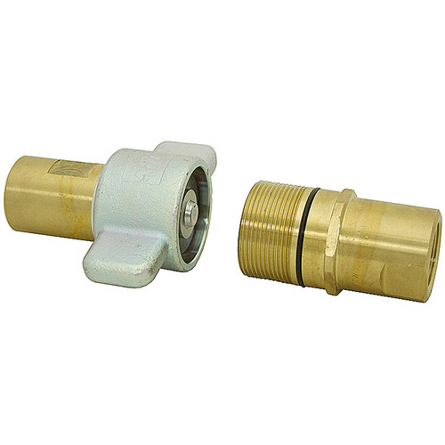 3/4" NPT Brass Wing Nut Quick Coupler [904367]