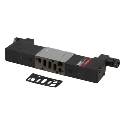 24 Volt DC 4-Way 3-Pos Humphrey Solenoid Air Valve HA243-4E2-39-81 [400340]