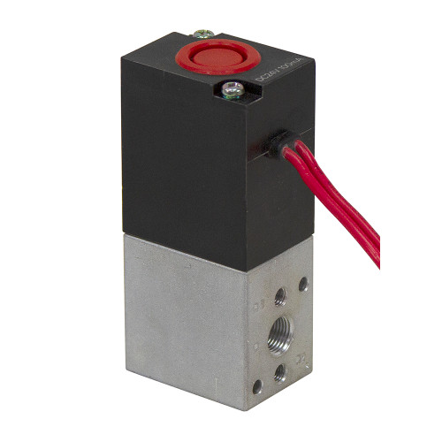 24 Volt DC 4-Way 2-Pos Humphrey Solenoid Air Valve H050-4LE1-01 [400347]
