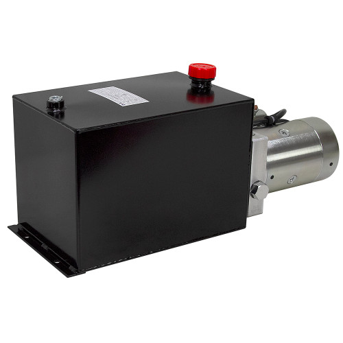 12 Volt DC 1.4 GPM 3000 PSI Single Acting Hyd Power Unit Bucher Wuxi YBZ5F21E1W2WUCTT1C [904423]