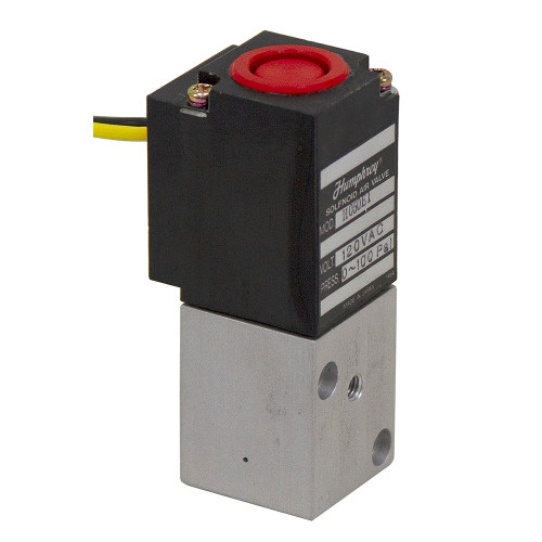 120 Volt AC Normally Closed (NC) Humphrey Solenoid Air Valve H050E1-120 [400379]