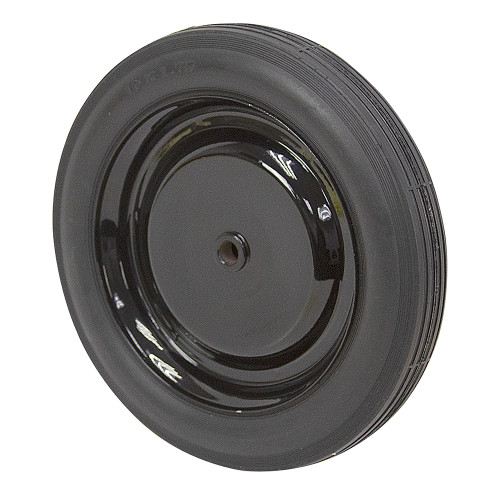 10 x 1.75 Ribbed Tread Semi Pneumatic Tire on Steel Wheel [700571]