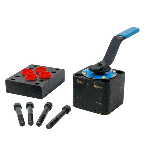 3-Way Manual Directional Control Valve with Sub-Plate Teledyne Republic Manufacturing 8093E-10WS2 [200891]