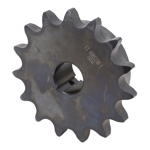 10 Tooth 1-3/16" Bore 80 Pitch Roller Chain Sprocket 80BS10H-1-3/16 [600647]