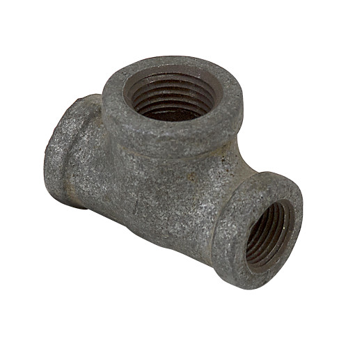 Galvanized Tee Fitting 3/8" NPT x 3/8" NPT x 1/2" NPT [901050]