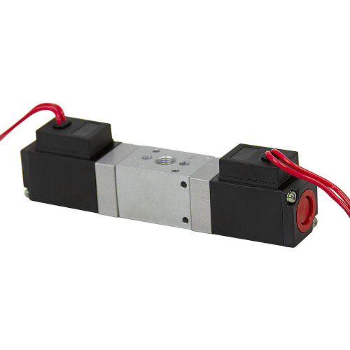 12 Volt DC 4-Way 2-Pos Humphrey Solenoid Air Valve H050-4E2-01 [400205]
