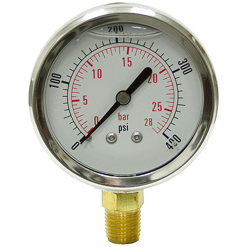 400 PSI 2.5" LF LM Gauge Dynamic CF1P-025-A [200136]