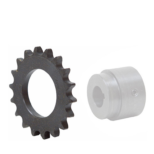 33 Tooth 60 Pitch Series X Weld-On Roller Chain Sprocket 60X33B [600958]
