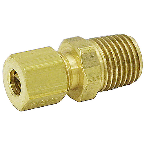 Coupling Compression1/4" NPTM x 1/4" Tubing 68-44 Tompkins 68-04-04 [400122]
