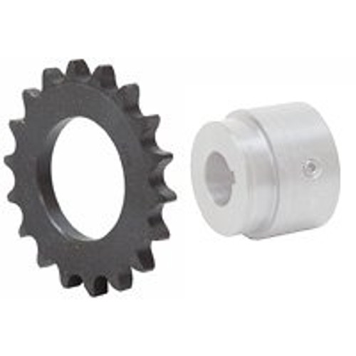 38 Tooth 60 Pitch Series X Weld-On Roller Chain Sprocket 60X38B [600963]