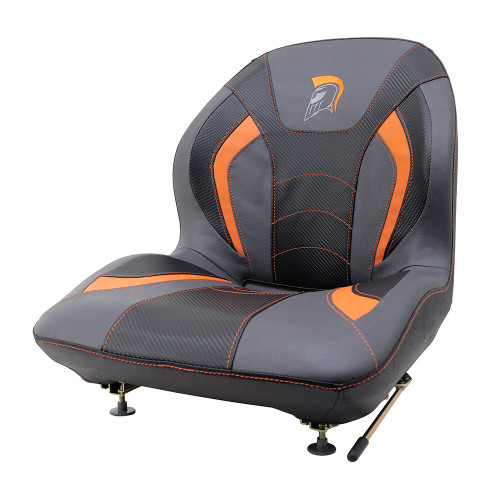 Black and Orange Mower Seat Spartan 471-0032-00 [300394]