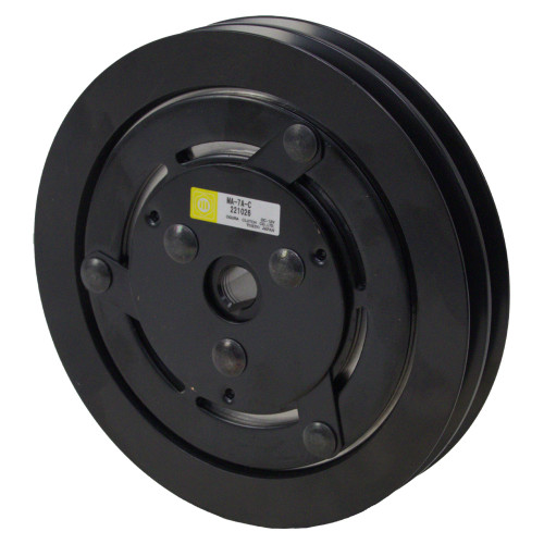 12 Volt DC Clutch with 7" dia. 1/2" A Type Double V-belt Pulley Ogura  MA-7A-C [100440]